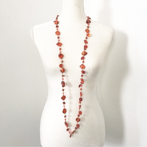 Bundle of 5 Red Costume Necklaces - Picture 10 of 15